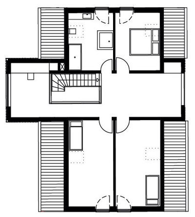 Planlösning by nhs Architekten