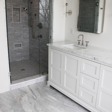 Gorgeous Tiled Master Bath