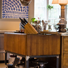 kitchen butcher block