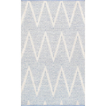 Pasargad Simplicity Collection Hand-Woven Cotton Area Rug, 9'x12'