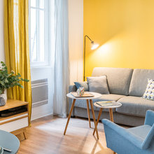 Visite Privée : Un studio aux tons acidulés