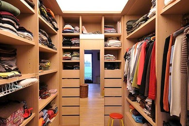 Closet - contemporary closet idea in Vancouver