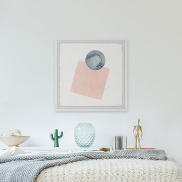 "Peach Coin Purse" Framed Painting Print