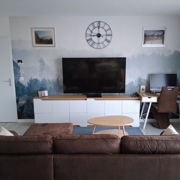 Mon salon dans la nouvelle maison