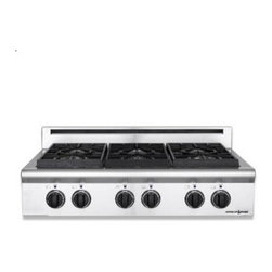 American Range 36" Slide-in Cooktop, Stainless Steel | ARSCT-364GD - Cooktops