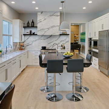 Bold Modern Kitchen - Highland Park, IL