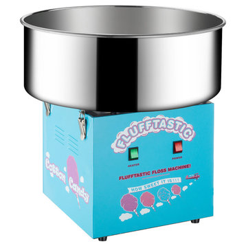 Cotton Candy Machine Flufftastic Floss Maker With Stainless-Steel Pan