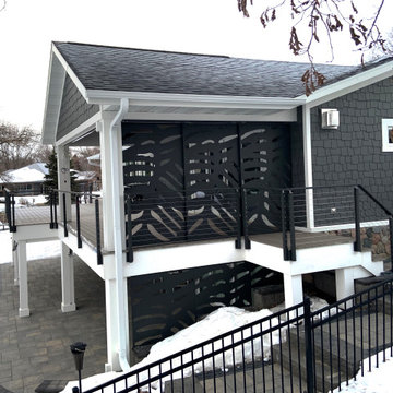Custom Sliding Privacy Panels