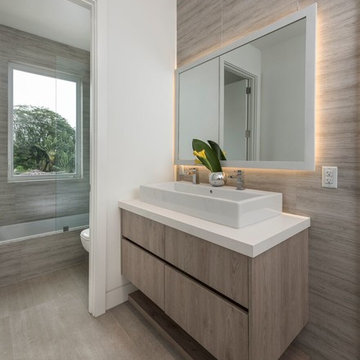 Contemporary Miami Bathrooms