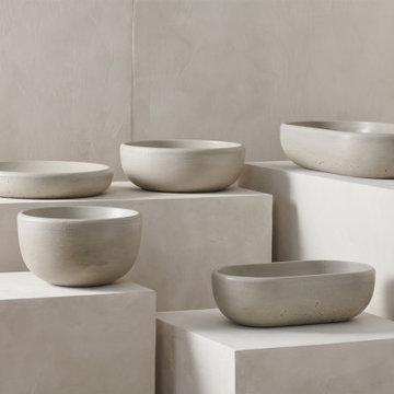 Bōl Collection - Sculptural Bowl Washbasins with Japandi Influences