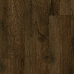 Black Walnut Waterproof WPC (Wood Plastic Core) with Cork Back - Vinyl Flooring