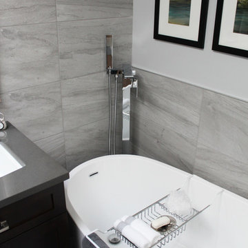 BATHROOM RENOVATIONS, BEFORE & AFTER PHOTOS.