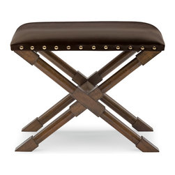 Huntington Saddle Bench - Upholstered Benches