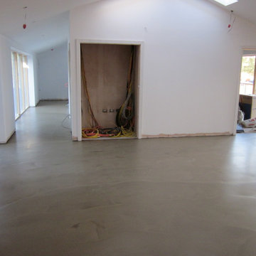 Domestic Residential Polished Concrete Flooring Solacir Interiors North East
