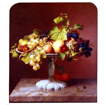 Johann Wilhelm Preyer A Still Life With A Bowl Of Fruit Wall Decal