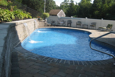 Example of a pool design in Boston