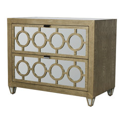 Worlds Away Barkley Limed Oak Chest - Accent Chests And Cabinets