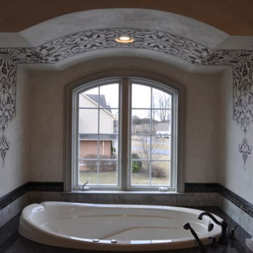 Stenciled Walls