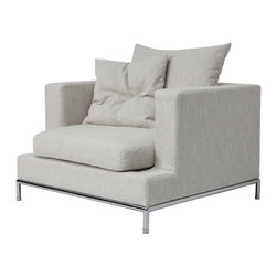 Simena Stylish Armchair by sohoConcept - Armchairs And Accent Chairs