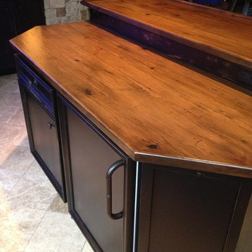 Custom Alder wood Bar