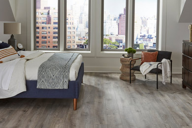 Minimalist bedroom photo in Other