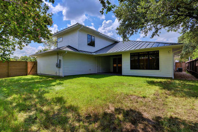 Example of a minimalist exterior home design in Austin
