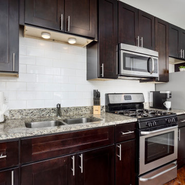 Montrose Flat Renovation: Mid-mod Eclectic