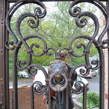 Wrought Iron Doors (Main Door)