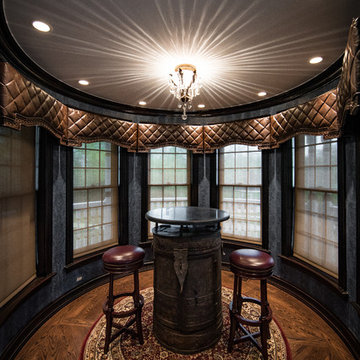 Bar Lounge Custom Window Treatments