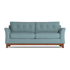 Marco Queen Size Sleeper Sofa, Memory Foam Mattress, Cloud Velvet