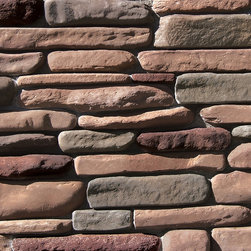 Coronado Stone Products - Coronado Tumbled Ledge Stone - Color: Chablis - Artificial Stone - Products