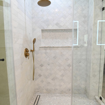 Oxnard marble bathroom