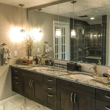 Beautiful Vanity in large Master Bath