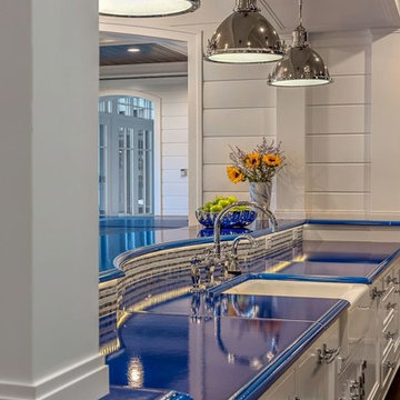 Coastal with French Chateau Characteristics