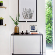 Minimal metal tables