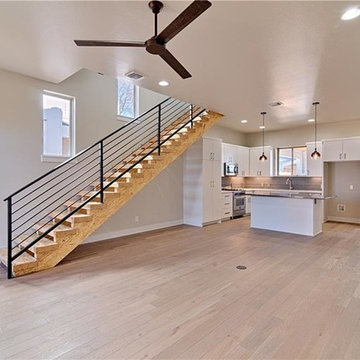 Austin Modern Condo - Wire Brushed Gritstone White Oak