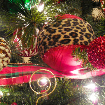 Christmas Decor in a Small Living Room