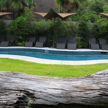 Tranquility Garden Pool at the Cottages of Cypress Pointe