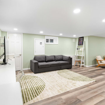 Maplewood New Jersey Basement Remodeling