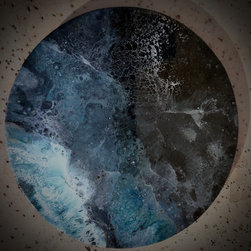 Retrograde 23" - Mixed Media Art