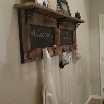 Barn Wood Coat Rack - Firestone, CO