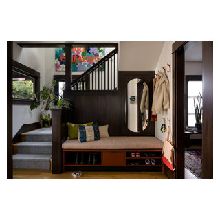 Rhapsody in Walnut - Eclectic - Entry - Seattle - by Board & Vellum
