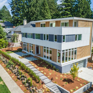 Hawthorne Hills Modern House exterior