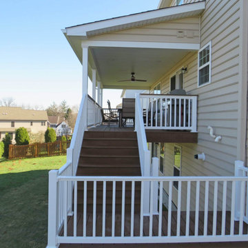 Replacement Deck with Roof