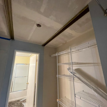 Condo Facelift, paint, smooth ceiling, can lights