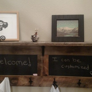 Barn Wood Coat Rack - Firestone, CO
