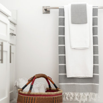 LAUNDRY ROOM | GUEST BATH | Contemporary Home Remodel Part Two