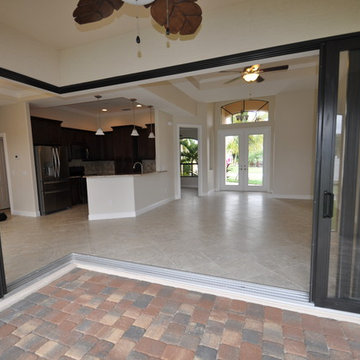 The Agualinda Model 90 Degree Sliding Glass Doors