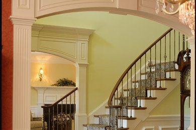 Example of a staircase design in Boston