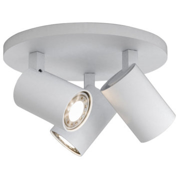 Astro Ascoli Triple Round, Dimmable Indoor Spotlight (Textured White)